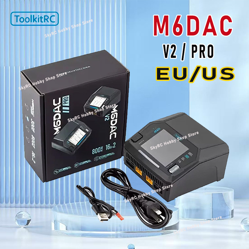 Caricabatterie Intelligente a  - Toolkitrc M6Dac Smart Charger recensione e prezzo