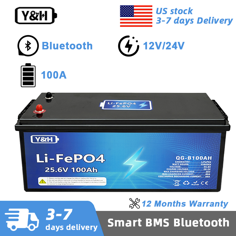[Consegna Locale] Batteria LiF - Lifepo4 12V 100Ah Bms Bluetooth recensione e prezzo