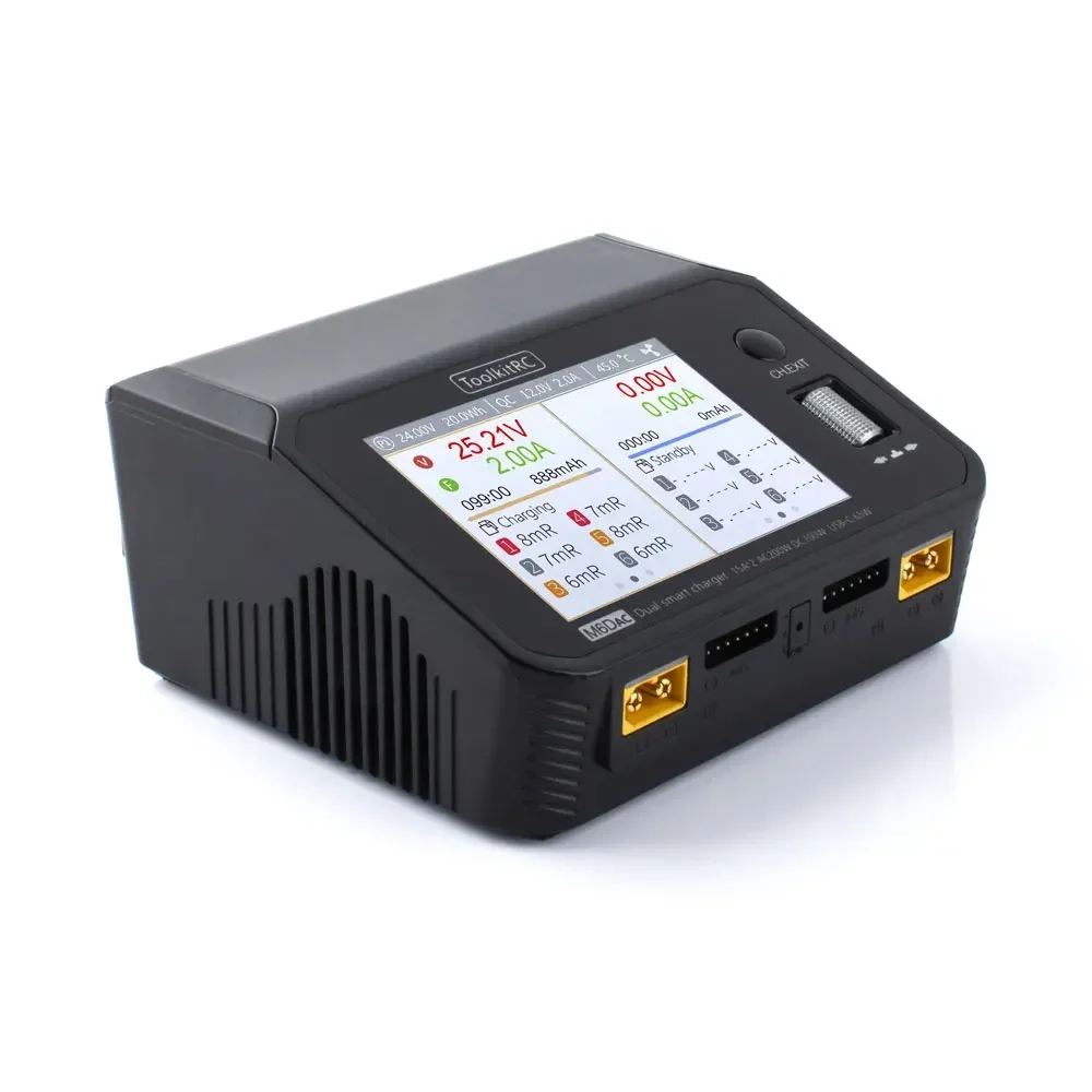ToolkitRC M6DAC Caricabatterie - Toolkitrc M6Dac Smart Charger recensione e prezzo